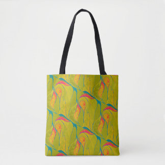 Tropisch plash-Tas Tote Bag
