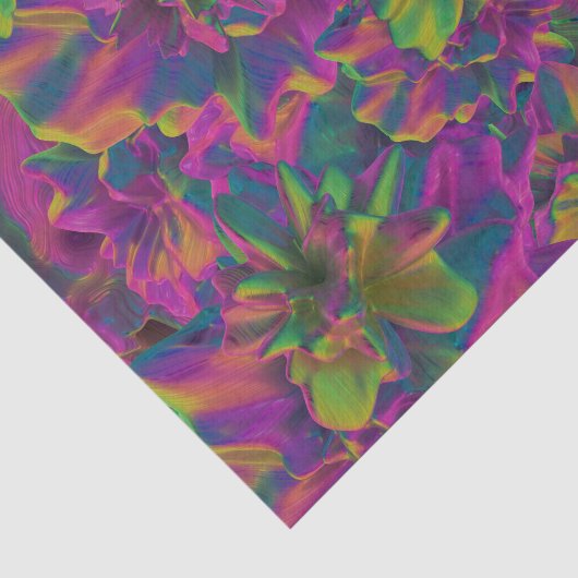 tropisch polymeer : tissuepapier (Detail)