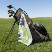 Tropisch Punch Collectie Golfhanddoek (Groen)