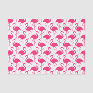 Tropisch roze flamingo Beach Thema Tissuepapier