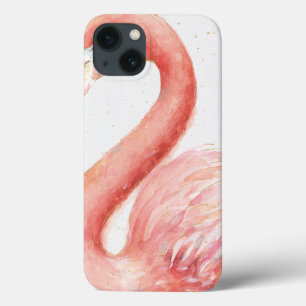 Tropisch Roze Flamingo iPhone 13 Hoesje