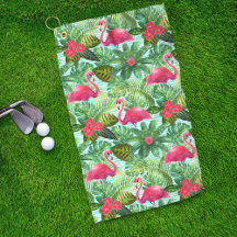 Tropisch roze flamingo Floral Girly Pattern