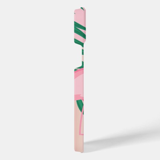 Tropisch Roze Flamingo iPhone Hoesje (Rechterkant)