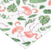 Tropisch roze Flamingo patroon v2 Kitchen Tafelkleed (Gekanteld)