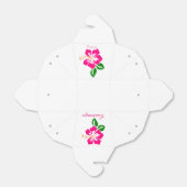 Tropisch roze hibiscus flower Thunder_Cove Bedankdoosjes (Uitgevouwen)