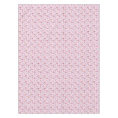 Tropisch roze Memphis Style Pattern Tafelkleed (Voorkant)