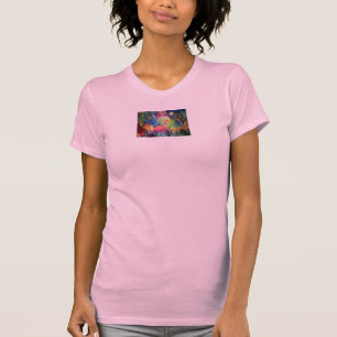 Tropisch roze Shirt