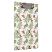 Tropisch schetsenpatroon klembord (Rechts)