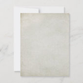 Tropisch seashell Wedding Kaart (Achterkant)