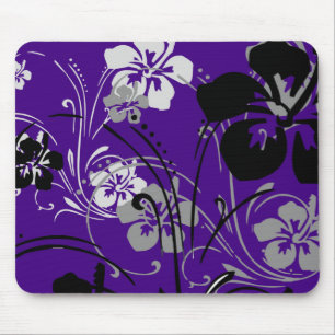Tropisch Serenade (Paars) Mousepad Muismat