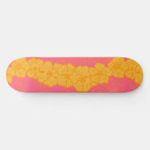 Tropisch skateboard hau hibiscus (Horizontaal)