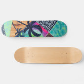 Tropisch skateboarden skateboard (Horizontaal)
