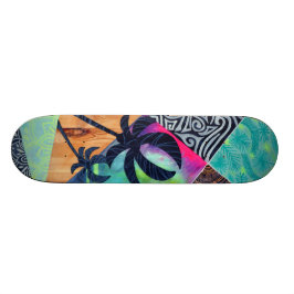 Tropisch skateboarden skateboard