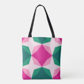 Tropisch Sorbet Diamond-motief Draagtas (Achterkant)