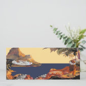 Tropisch sparen de Datum (1) - geen Tekst Save The Date (Staand voorkant)