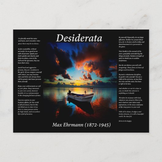 Tropisch Storm Briefkaart (Voorkant)