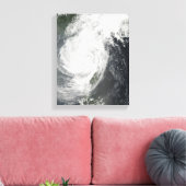 Tropisch Storm Canvas Afdruk (Insitu (Woonkamer))