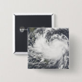 Tropisch Storm Chanchu 2 Vierkante Button 5,1 Cm (Voorkant /achterkant)