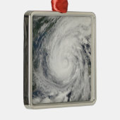 Tropisch Storm Chanchu Metalen Ornament (Rechts)