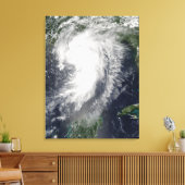 Tropisch Storm Cindy Canvas Afdruk (Insitu (Woonkamer))