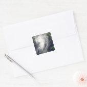 Tropisch Storm Cindy Vierkante Sticker (Envelop)