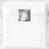 Tropisch Storm Claudette Vierkante Sticker (Tas)
