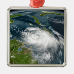 Tropisch Storm Dennis Metalen Ornament