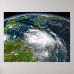 Tropisch Storm Dennis Poster