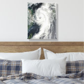 Tropisch Storm Dianmu Canvas Afdruk (Insitu (Slaapkamer))