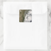 Tropisch Storm Dolly Vierkante Sticker (Tas)