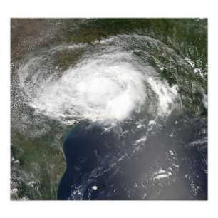 Tropisch Storm Edouard Foto Afdruk