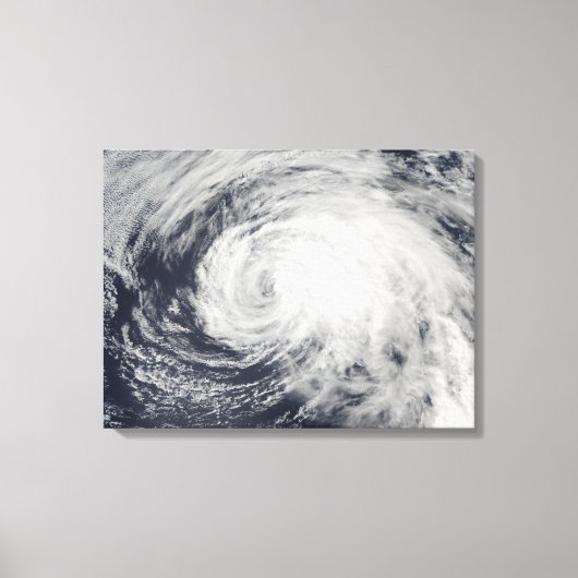 Tropisch Storm Ele in het centrale deel van de Sti Canvas Afdruk (Voorkant)