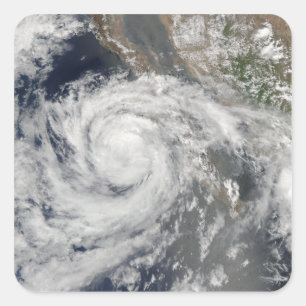 Tropisch Storm Emilia Vierkante Sticker