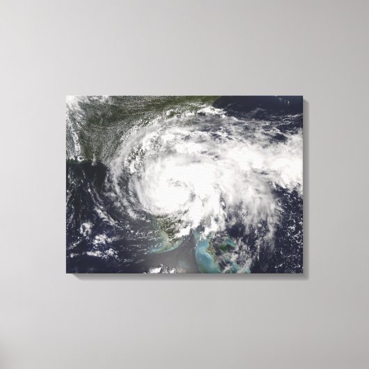Tropisch Storm Fay 4 Canvas Afdruk (Voorkant)