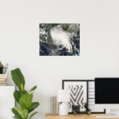 Tropisch Storm Fay 4 Poster (Thuiskantoor)