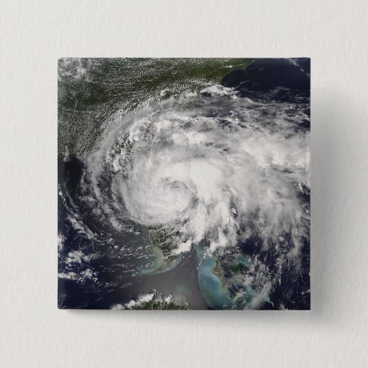 Tropisch Storm Fay 4 Vierkante Button 5,1 Cm (Voorkant)