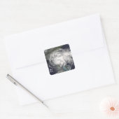 Tropisch Storm Fay 4 Vierkante Sticker (Envelop)