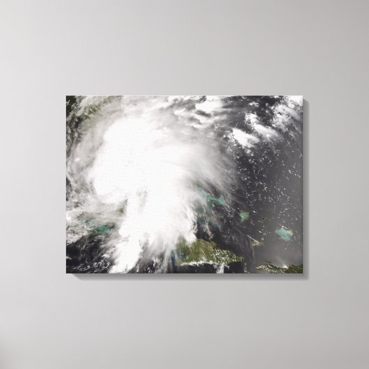 Tropisch Storm Fay 5 Canvas Afdruk (Voorkant)