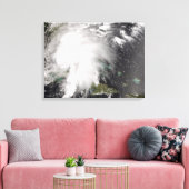 Tropisch Storm Fay 5 Canvas Afdruk (Insitu (Woonkamer))