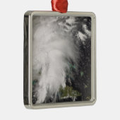 Tropisch Storm Fay 5 Metalen Ornament (Rechts)