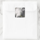 Tropisch Storm Fay 5 Vierkante Sticker (Tas)