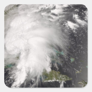 Tropisch Storm Fay 5 Vierkante Sticker