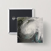 Tropisch Storm Fay Vierkante Button 5,1 Cm (Voorkant /achterkant)