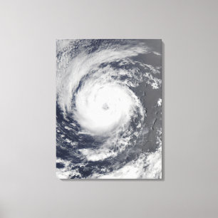 Tropisch Storm Guillermo Canvas Afdruk
