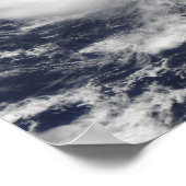 Tropisch Storm Guillermo Poster (Hoek)