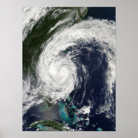 Tropisch Storm Hanna over de oostkust Poster (Voorkant)