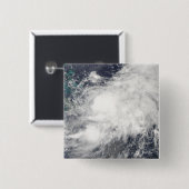 Tropisch Storm Hanna Vierkante Button 5,1 Cm (Voorkant /achterkant)