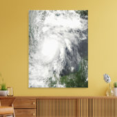 Tropisch Storm Hermine in de Golf van Mexico Canvas Afdruk (Insitu (Woonkamer))