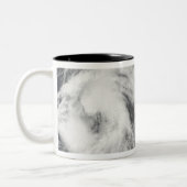 Tropisch Storm Josephine Tweekleurige Koffiemok (Links)
