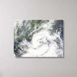 Tropisch Storm Kammuri Canvas Afdruk